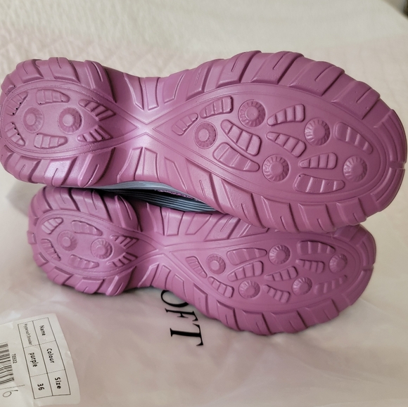 New Hypersoft Sneaker Purple Size 5.5 - Picture 4 of 7